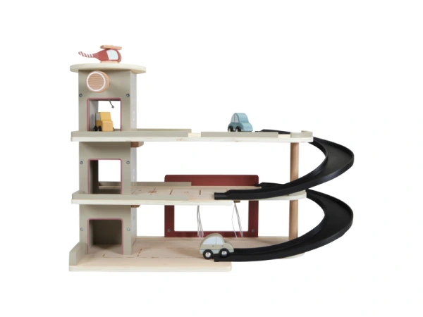 Vláčiková dráha - Garáže 1