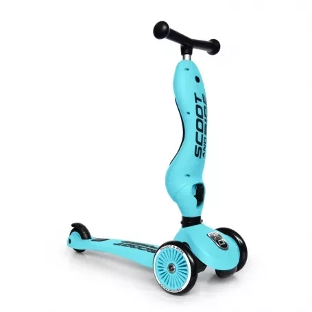 Scoot & Ride Odrážadlo kolobežka 2v1 Highwaykick 1 blueberry 1