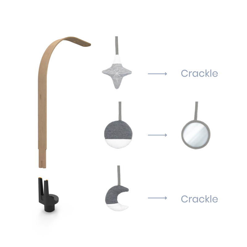 Hrazda s hračkami k sedátku Doomoo Seat´N Swing, col.ARCH05 11