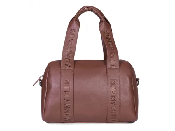 Prebaľovacia taška Mommy Club Signature Vegan Leather Dark Brown 6