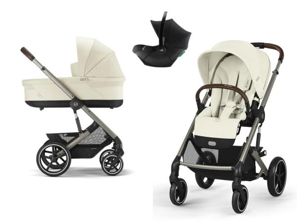 CYBEX BALIOS S Lux 2024 SEASHELL BEIGE AUTOSEDAČKA BABY SAFE CORE ZDARMA