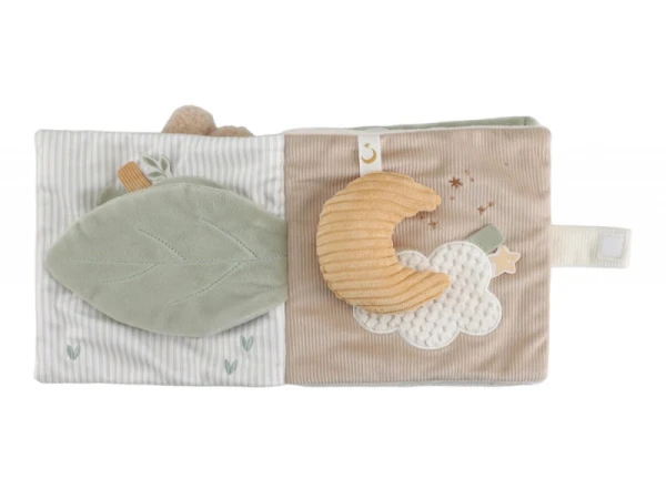 Textilná knižka s aktivitami Newborn Naturals 2