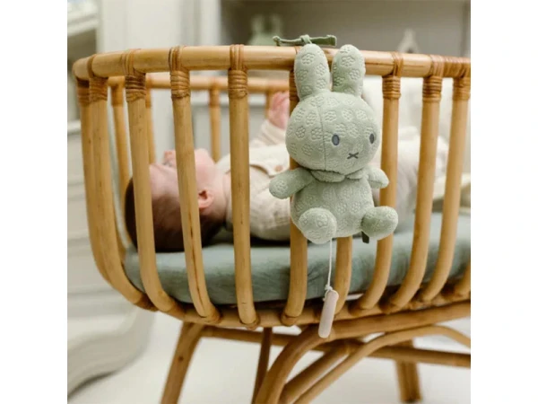 Hudobný králiček Miffy Green Flower 2