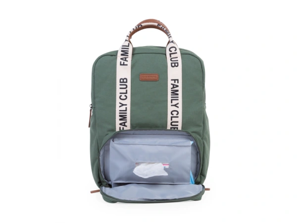 Prebaľovací batoh Family Club Green 6
