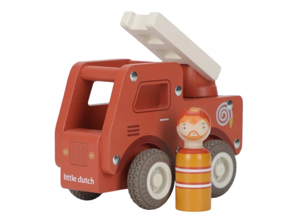 Hasičské auto drevené 3