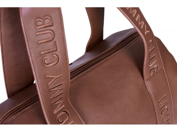 Prebaľovacia taška Mommy Club Signature Vegan Leather Dark Brown 7