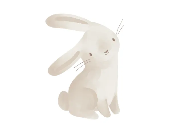 Samolepky na stenu Baby Bunny 2