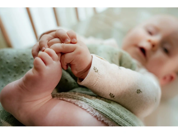 Deka pletená / fleece 70x100 cm Pure Sage 2