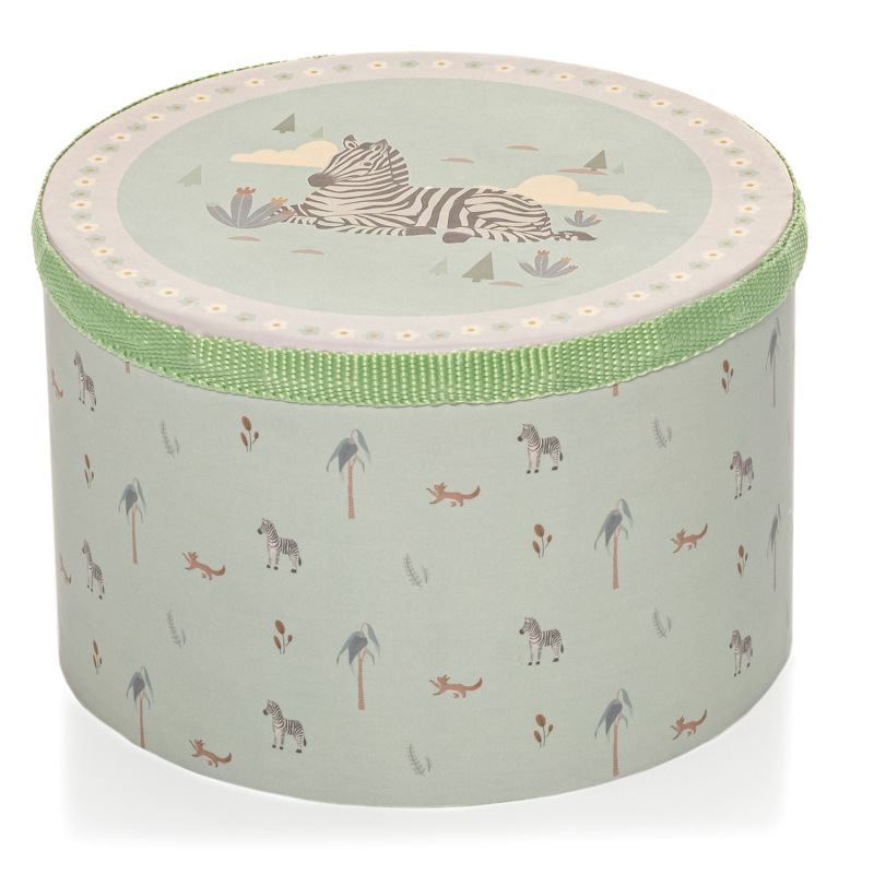 Drevený detský bubienok, Mint