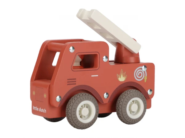 Hasičské auto drevené 5