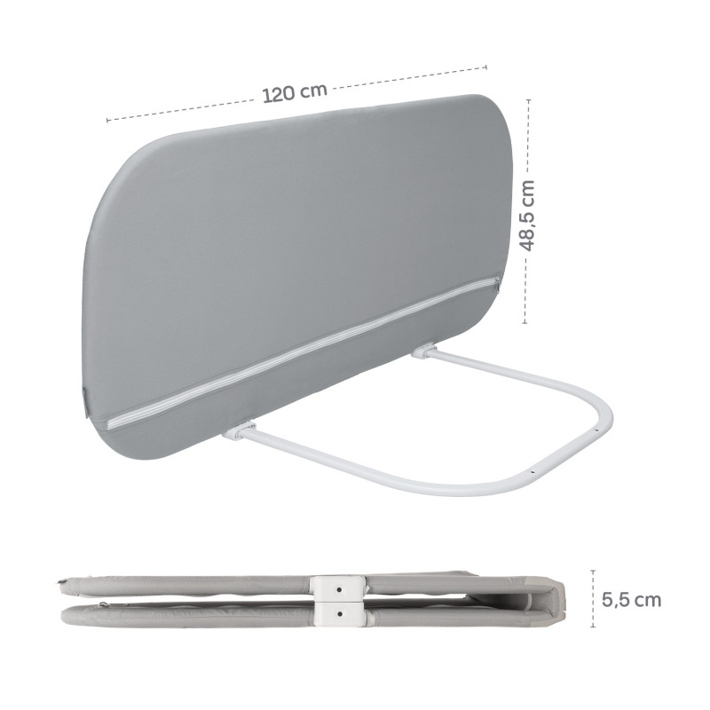 Zábrana na postel Monna Compact, Grey 3