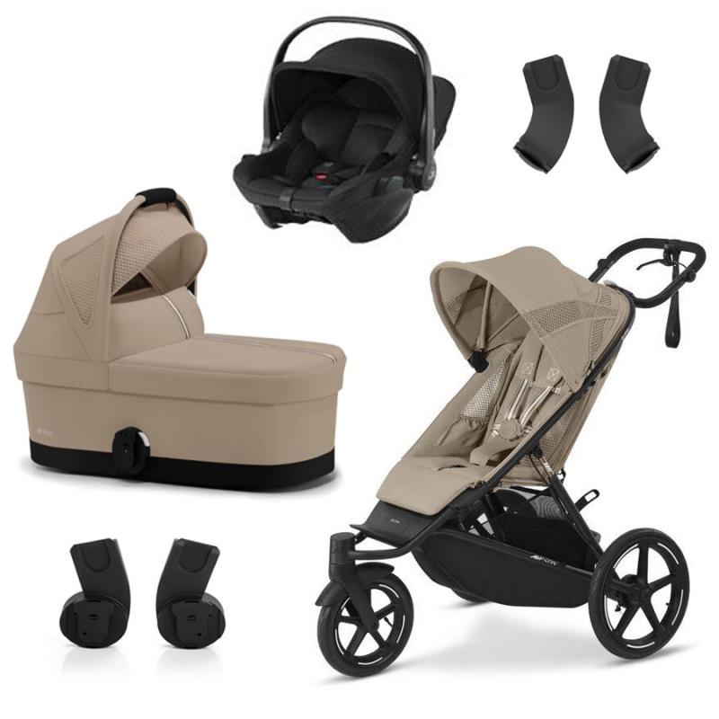 CYBEX AVI SPIN ALMOND BEIGE+ BABY SAFE CORE ZDARMA