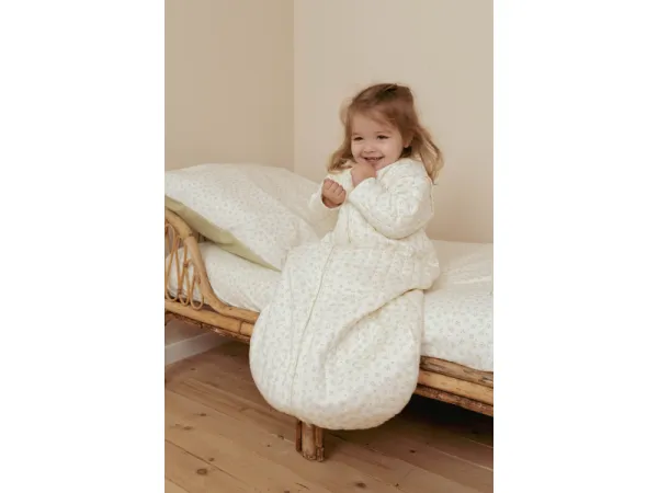 Spací vak s oddeliteľnými rukávmi 70 cm Blueberry Leaves 2