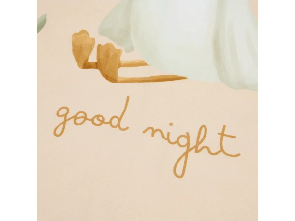 Obliečky 140x100 a 40x60 cm Husa Newborn Naturals 4