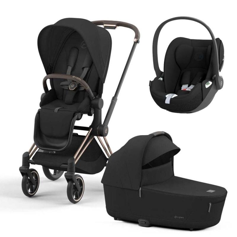 Cybex Priam 4 kombinovaný kočík 3v1 / SEPIA BLACK