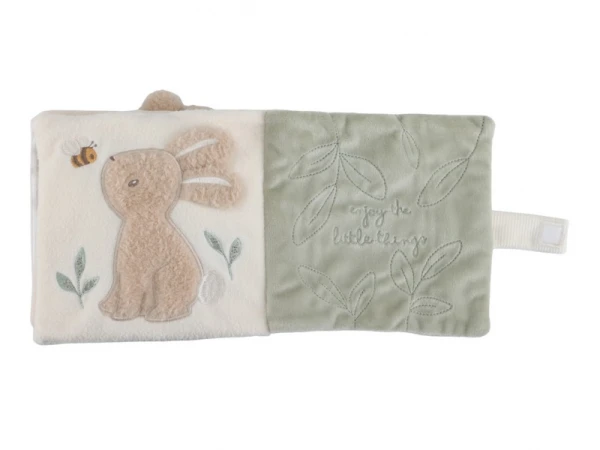 Textilná knižka s aktivitami Newborn Naturals 5