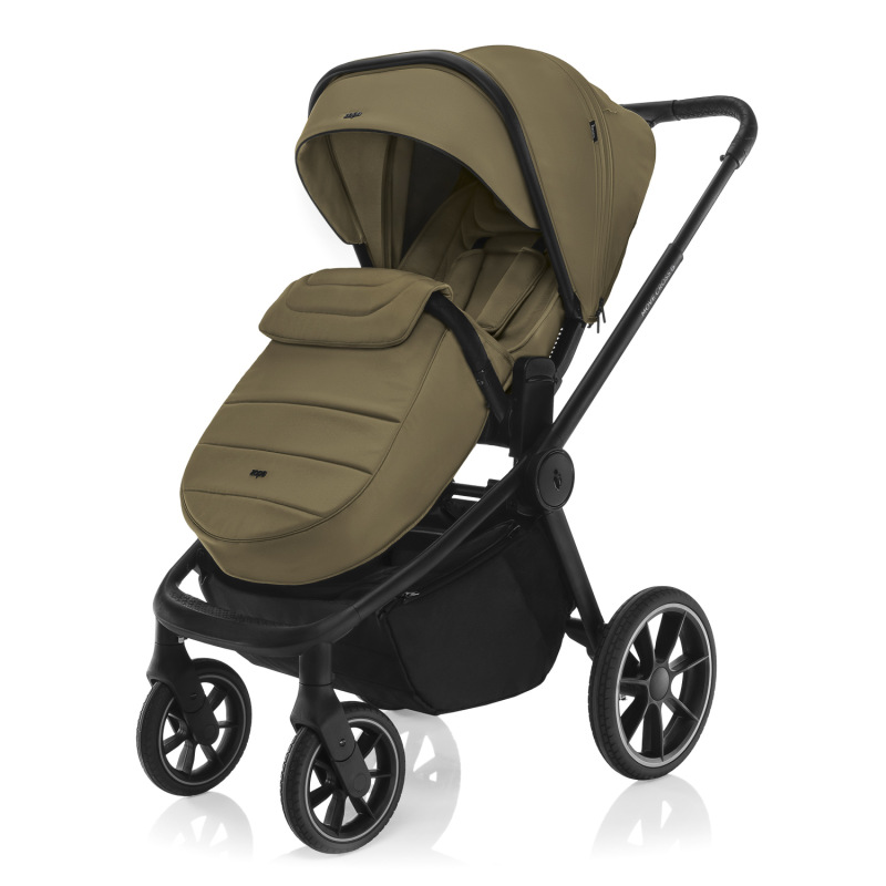 Set športový kočík Move Cross 5 + hlboká korba XL 5 + adaptéry, Toffee Brown 8