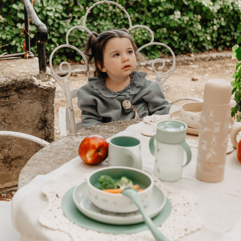 SUAVINEX | Jedálenský set WONDERLAND NEW +6 m - ZELENÝ 1