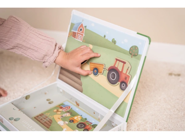 Little Dutch Magnetická hra Farma 4