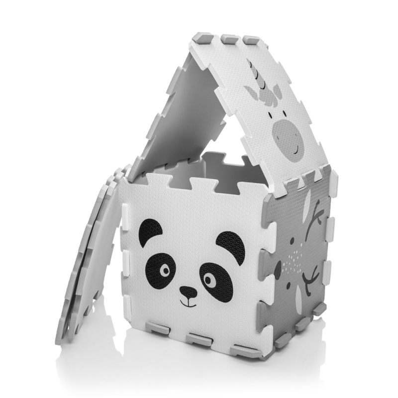 Penová podložka Puzzle 30x30 cm 9ks, Forest 7