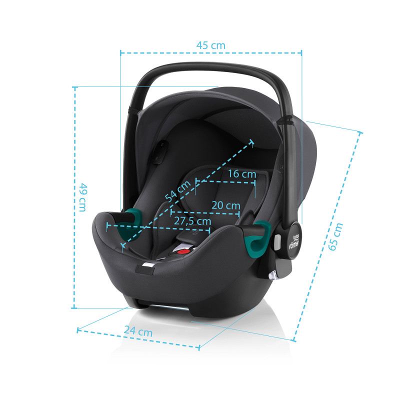 Autosedačka Baby-Safe iSense, Midnight Grey 3