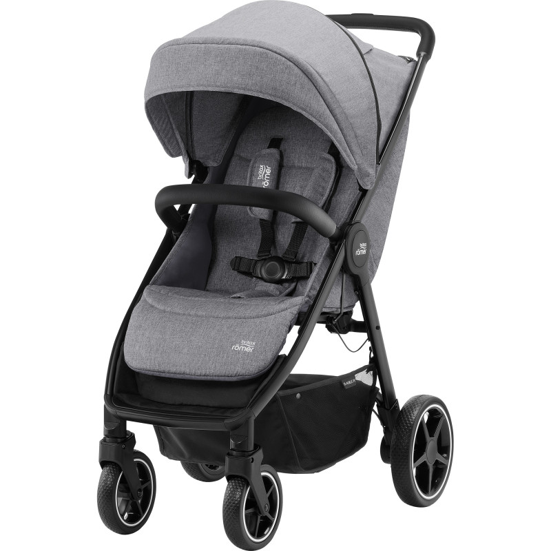 Kočík B-Agile R, Elephant Grey/Black 4