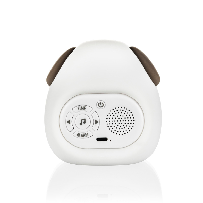 Silikónový detský budík s nočným svetlom a hudbou, Dog 3