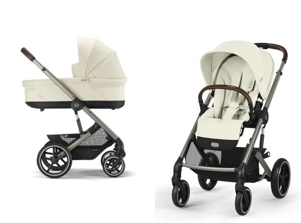 CYBEX BALIOS S Lux 2024 kombinovaný kočík SEASHELL BEIGE