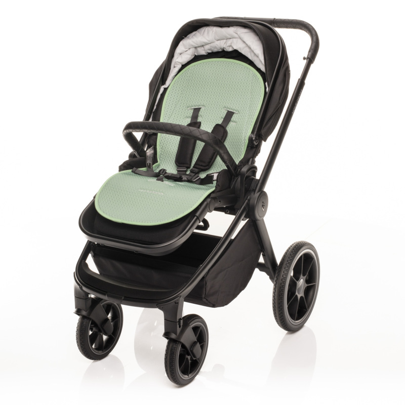 Priedušná podložka do kočíka Breeze, Madagaskar Green 5