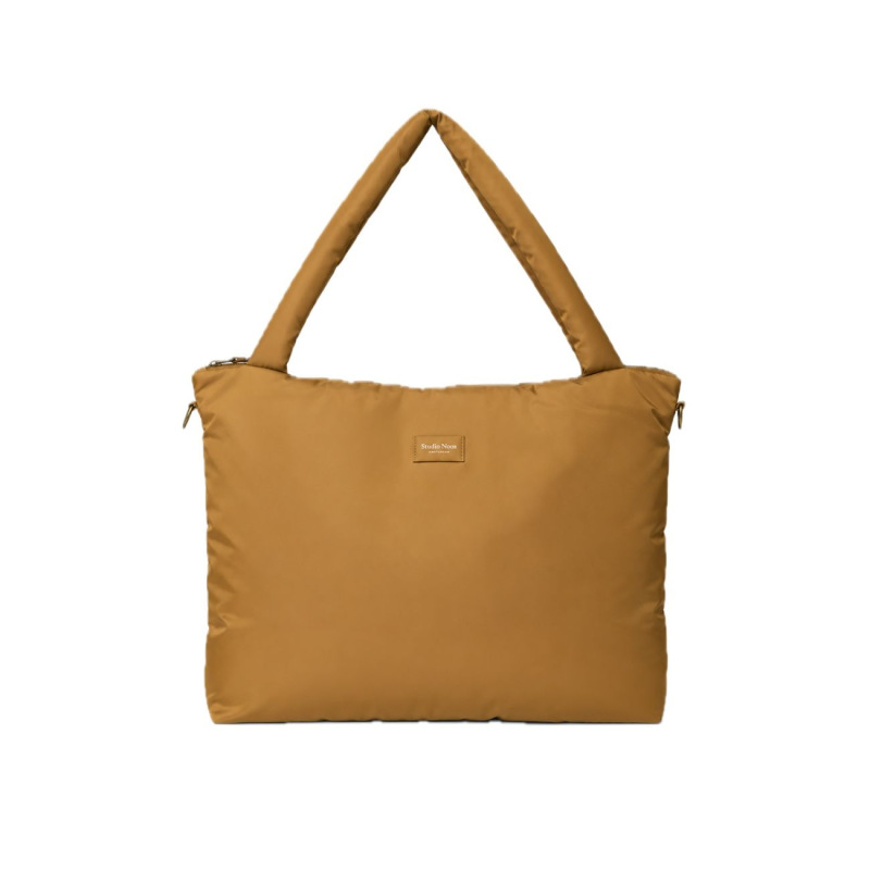 STUDIO NOOS - Technical Puffy DIAPER BAG - přebalovací taška | Honey Brown