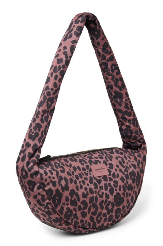 STUDIO NOOS - Puffy Mini Cross Body Bag | Red Leopard 2