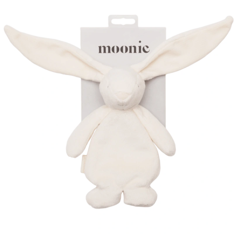 MOONIE Zajačik plyšový Sensory Cream