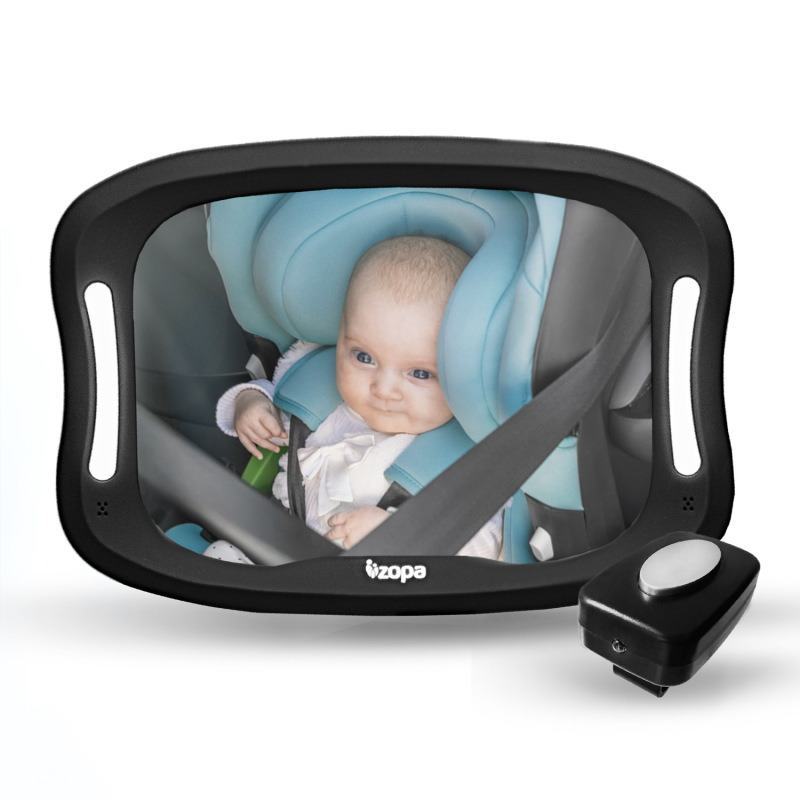 Zrcátko s LED podsvícením, Black 5