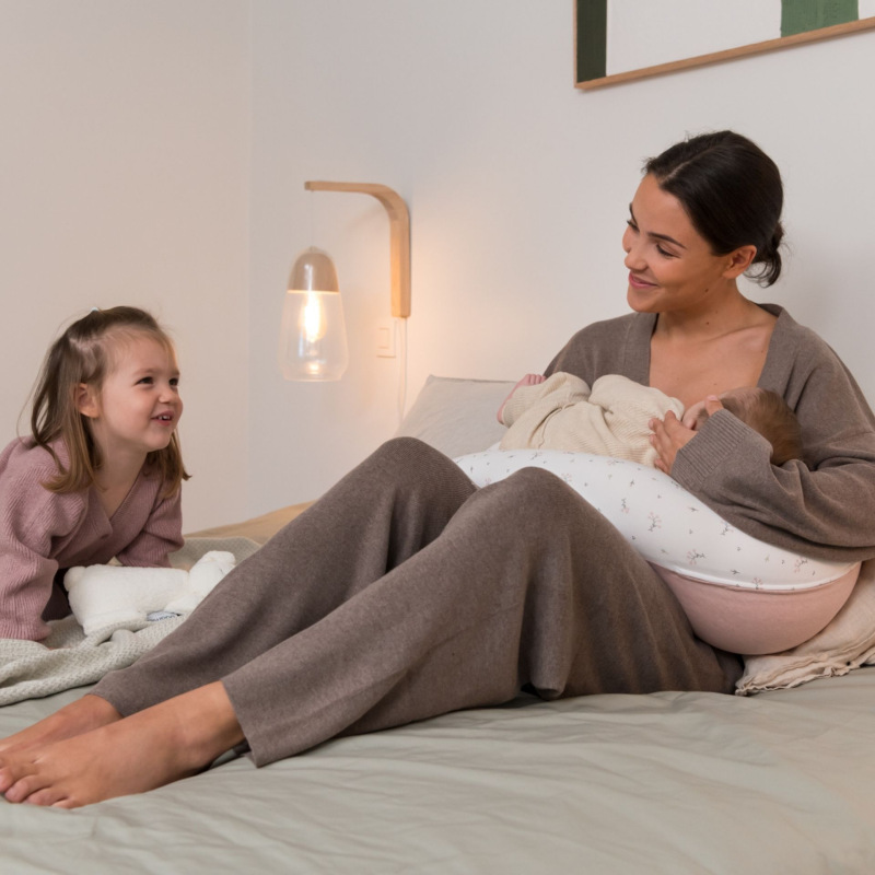 Buddy multifunkčný dojčiaci vankúš, Flower Pink 3