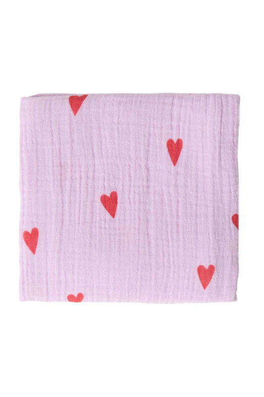 STUDIO NOOS - SWADDLE ZAVINOVAČKA Print Medium | Purple Hearts 1