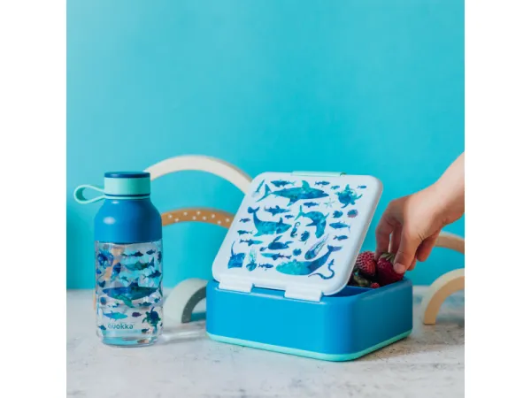 Plastová fľaša Ice Kids s pútkom Sea Animals 430 ml 3