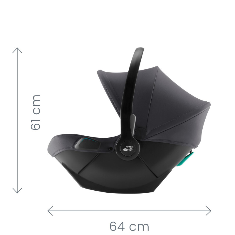 Autosedačka set Baby-Safe Core + Flex Base 5Z, Midnight Grey 2