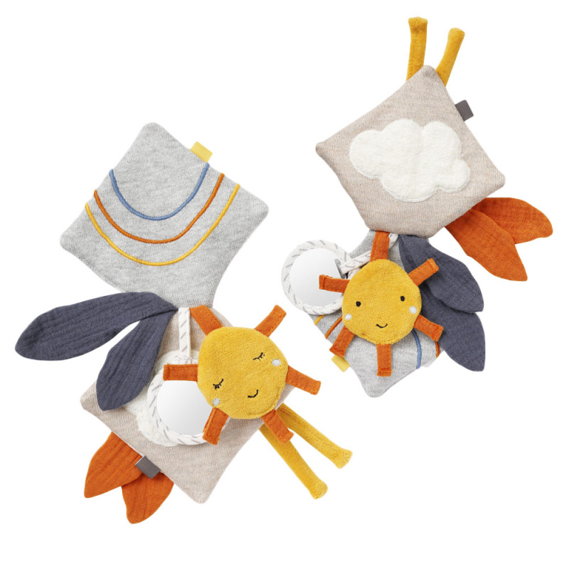 Měkká knížka oslík & medvídek, FehnNatur 2.0 3