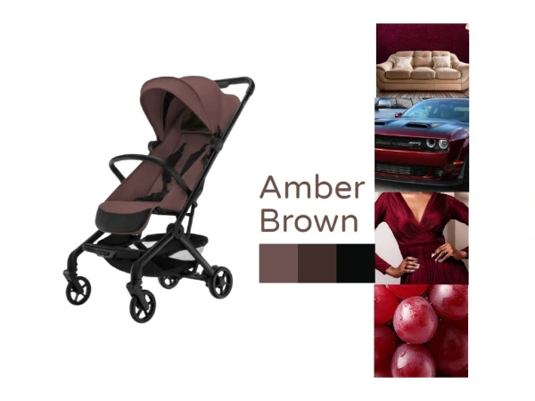 Kočík do lietadla Zopa Jet 2026, ultraľahký kočík | Amber brown 1