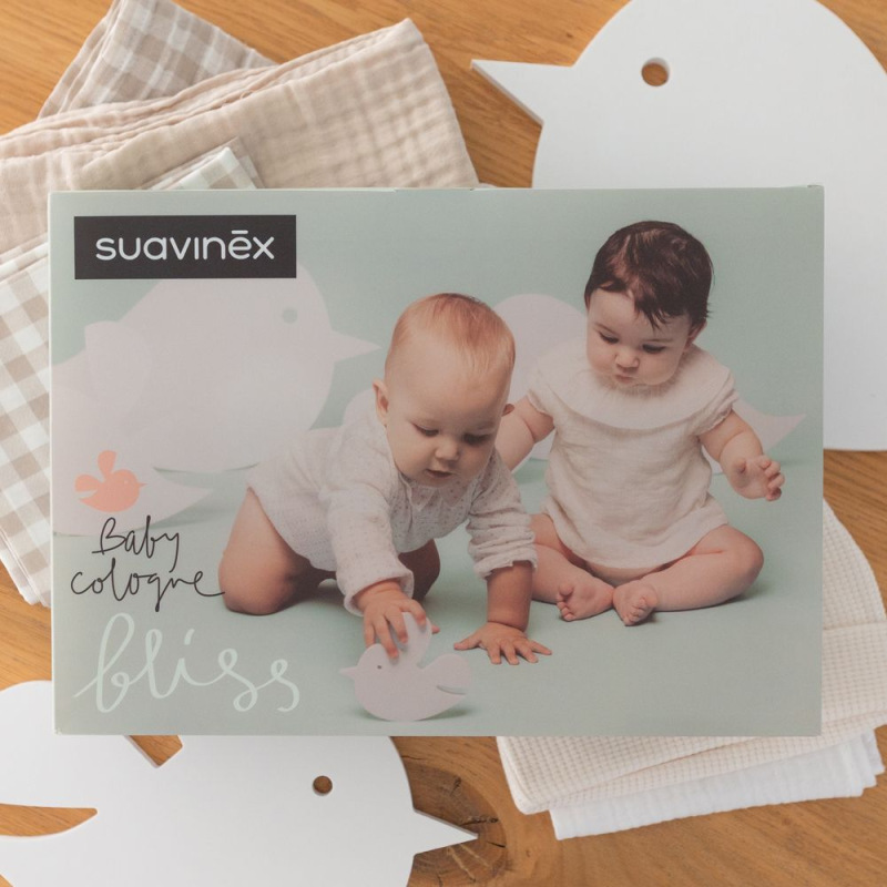 SUAVINEX | SET HYDRATAČNEJ EMULZIE 300ML + KRÉMOVÝ ČISTIACI GÉL 300ML + KOLÍNSKA VODA BLISS 100ML 5