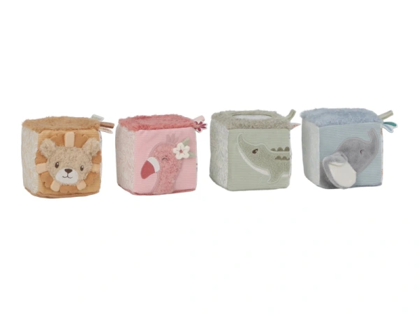 Kocky textilné Safari Friends 2