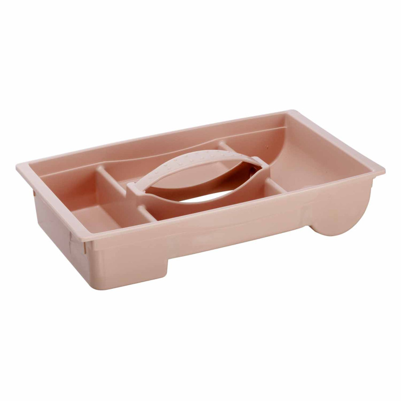 Cestovní box s přihrádkou na hračky, léky, kosmetiku "Minnie", Severská růžová 2