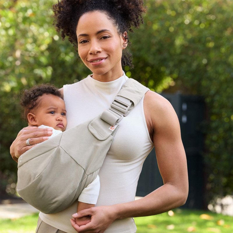 ERGOBABY | SLING - Upsie sling nosič - Soft Olive 2