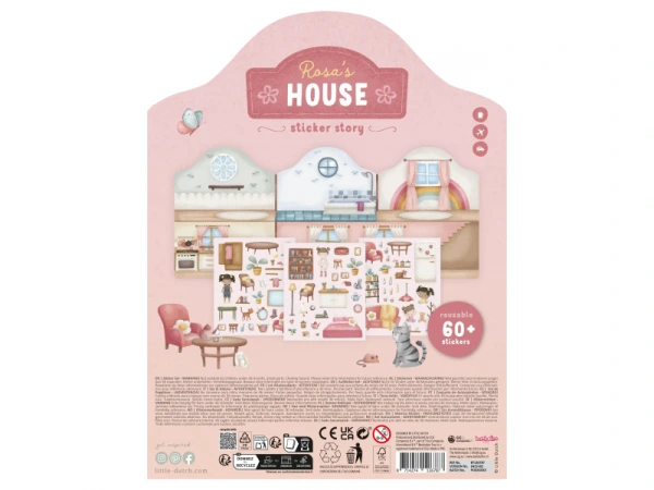 Knižka so samolepkami Dom Rosa 2