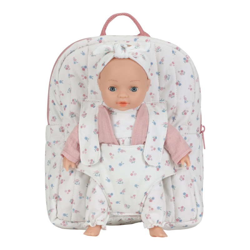 Batoh s nosičom pre bábiky Pink 4