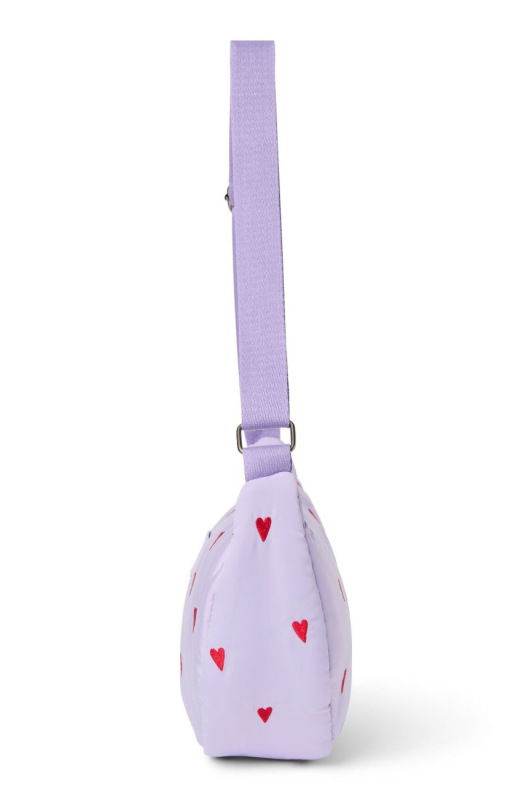 STUDIO NOOS - Puffy Adult FANNY kabelka | Purple Hearts 4