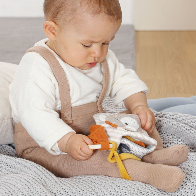 Měkká knížka oslík & medvídek, FehnNatur 2.0 5