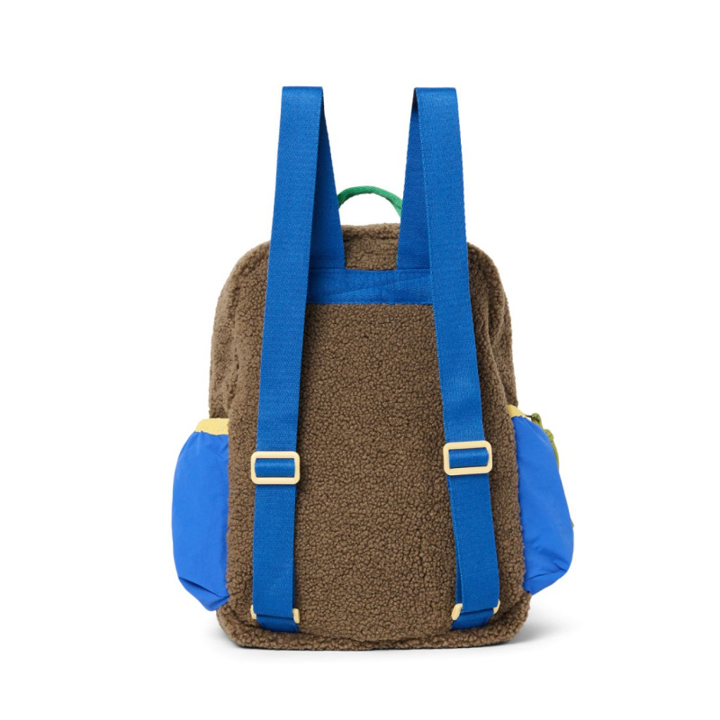 STUDIO NOOS - Patchwork Midi BACKPACK - batůžek | Fiery red 2