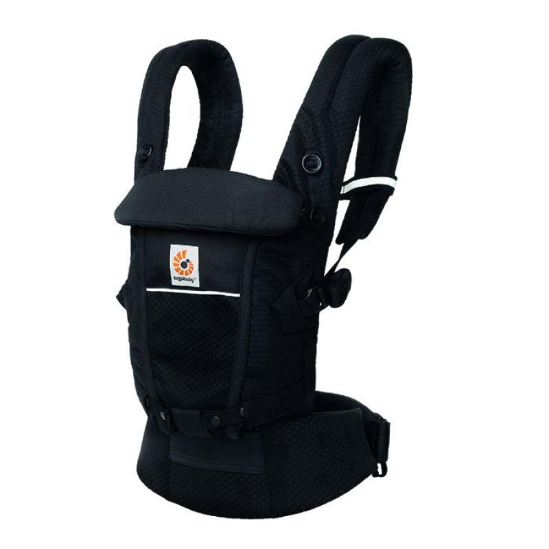 ERGOBABY | ADAPT nosič Soft Flex Mesh - Onyx Black