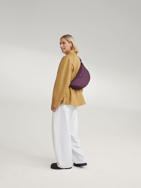 STUDIO NOOS - Technical Puffy FANNY PACK - kabelka | Burgundy 4